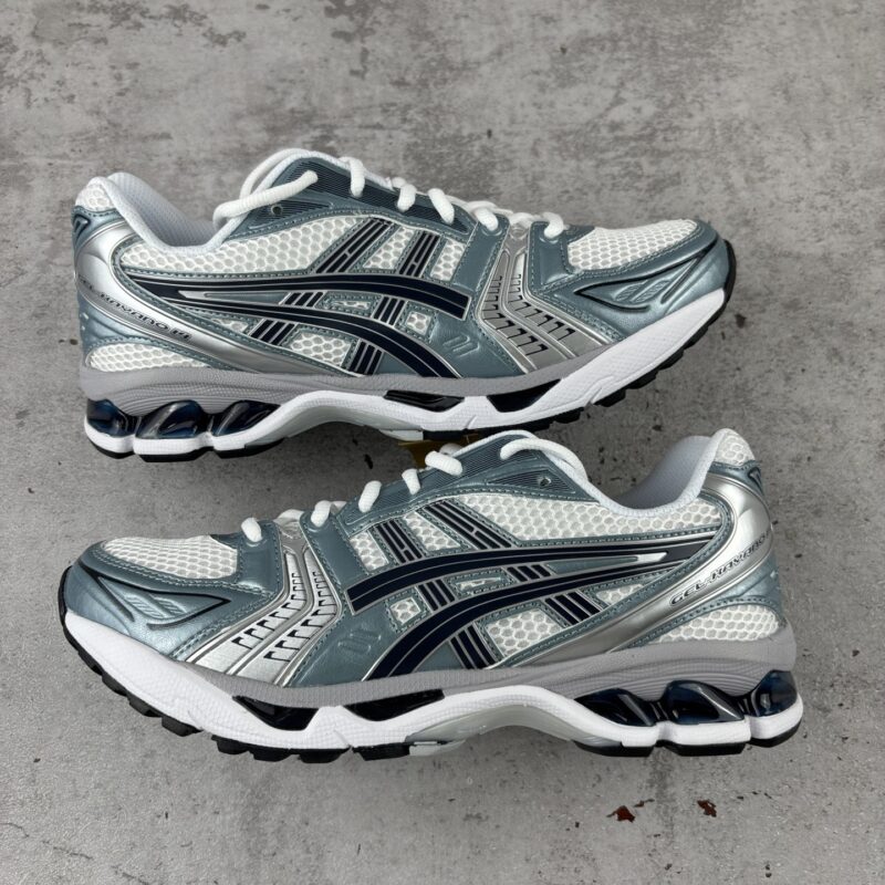 Kayano 14 White Fjord Grey