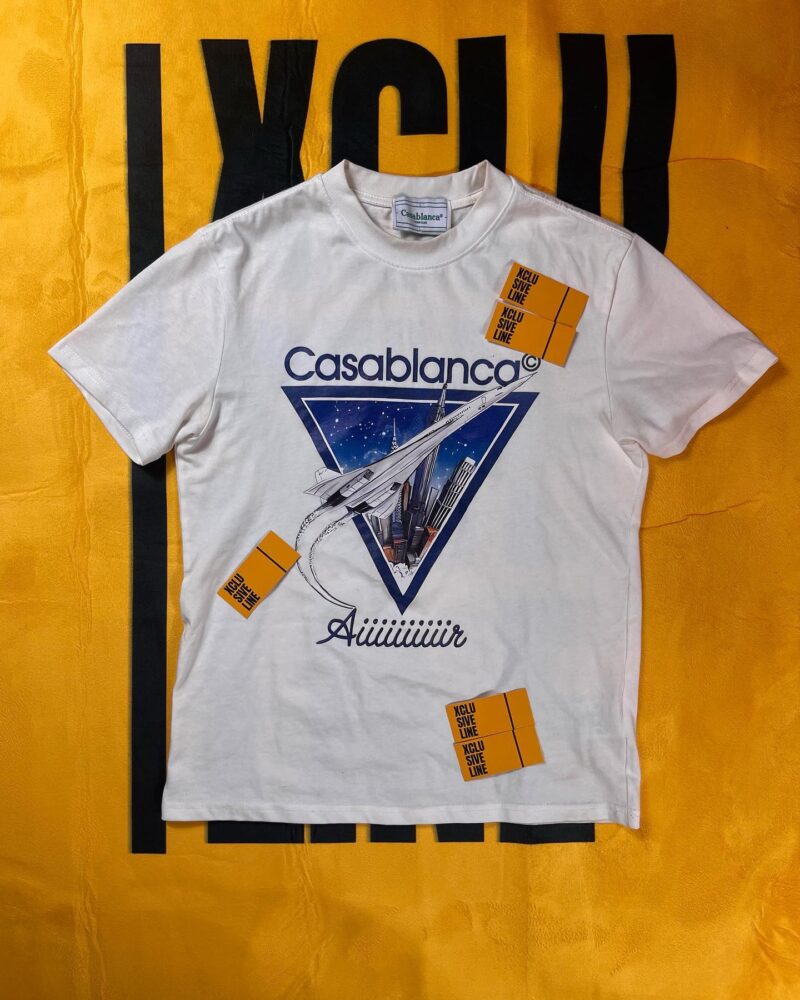 Casa Tennis Club Tee - White/Blue