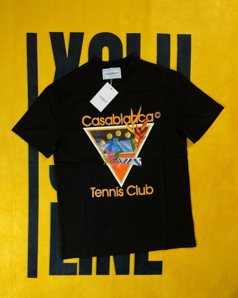 Casa Tennis Club Tee - Black